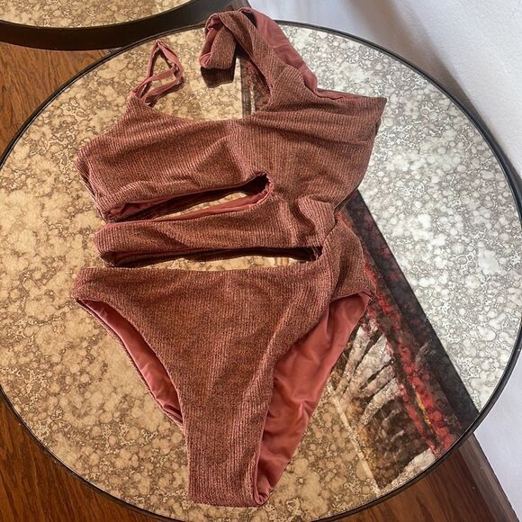 Blue life strappy one piece - Picture 6 of 7